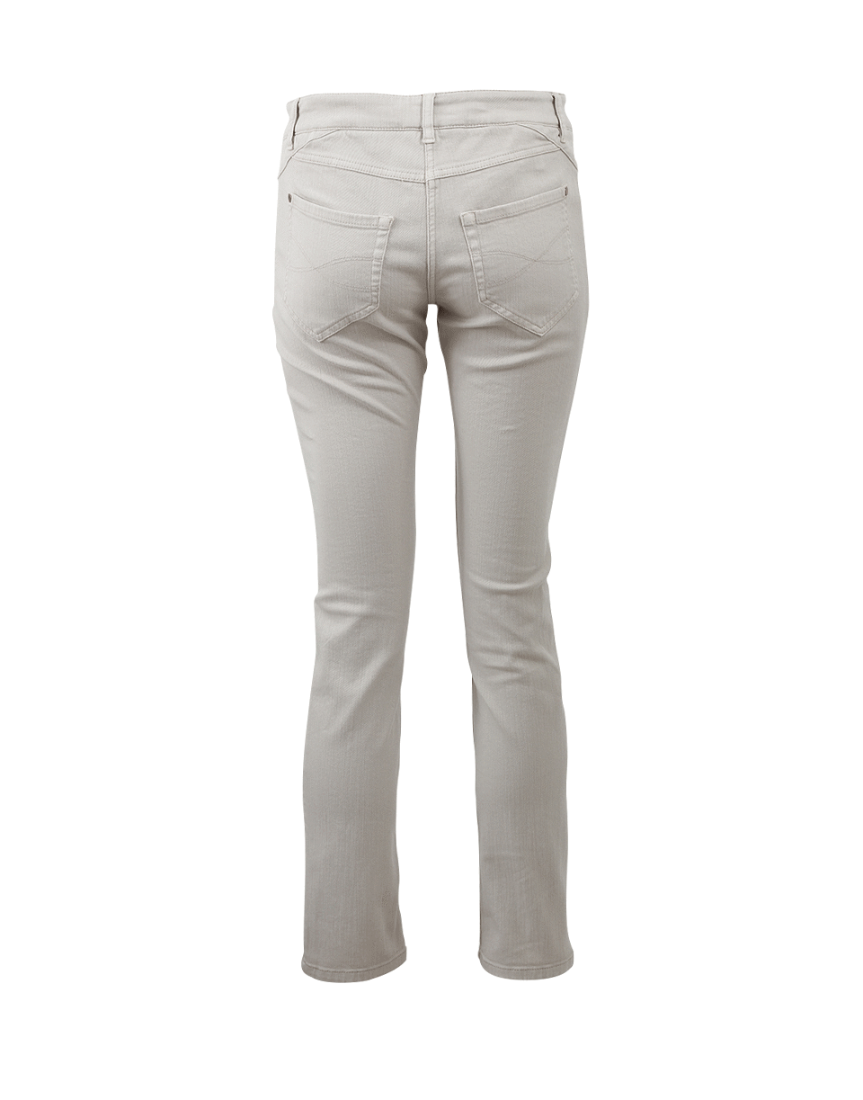 BRUNELLO CUCINELLI-Five Pocket Garment Dyed Jean-
