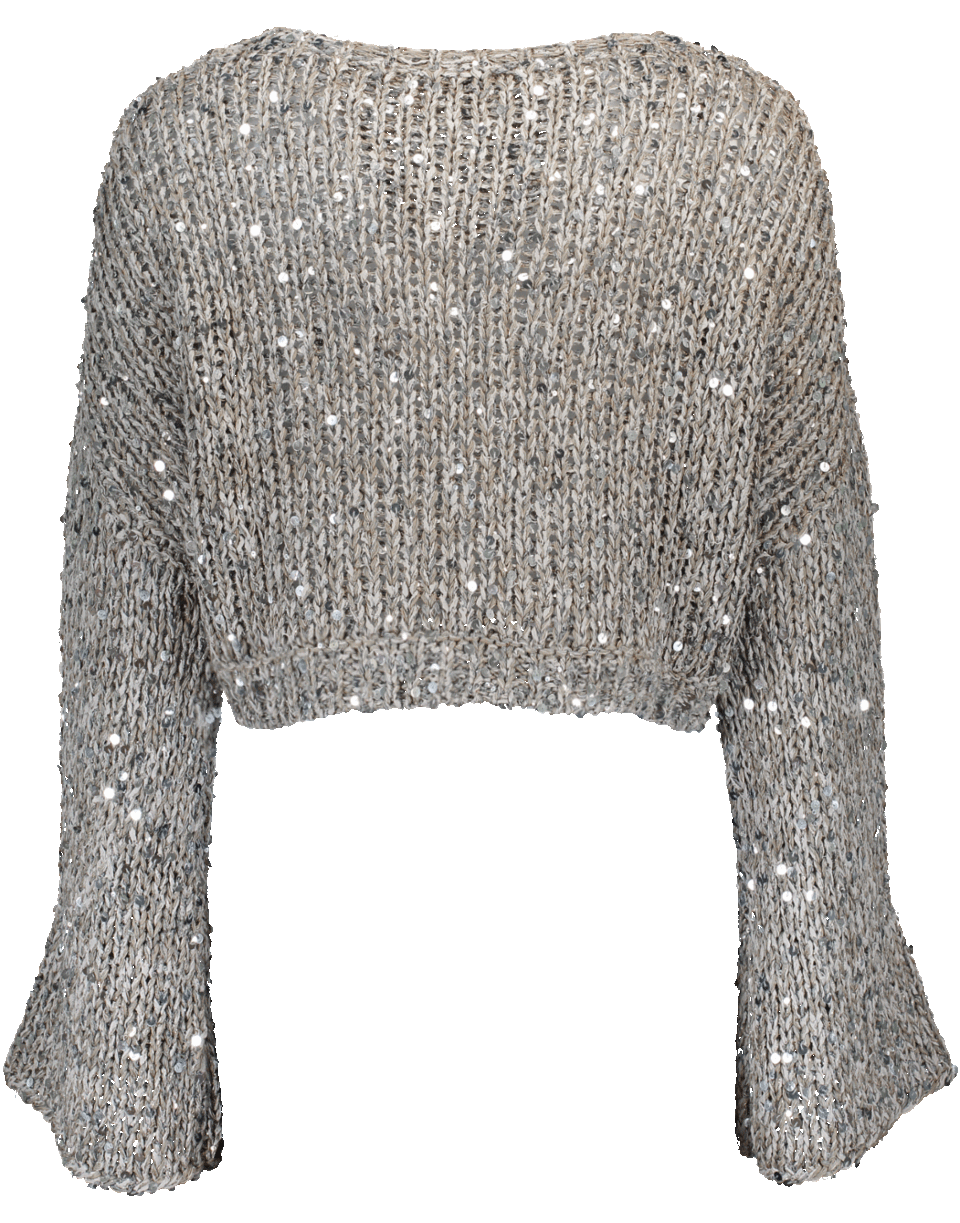 BRUNELLO CUCINELLI-Blended Paillette Sweater-