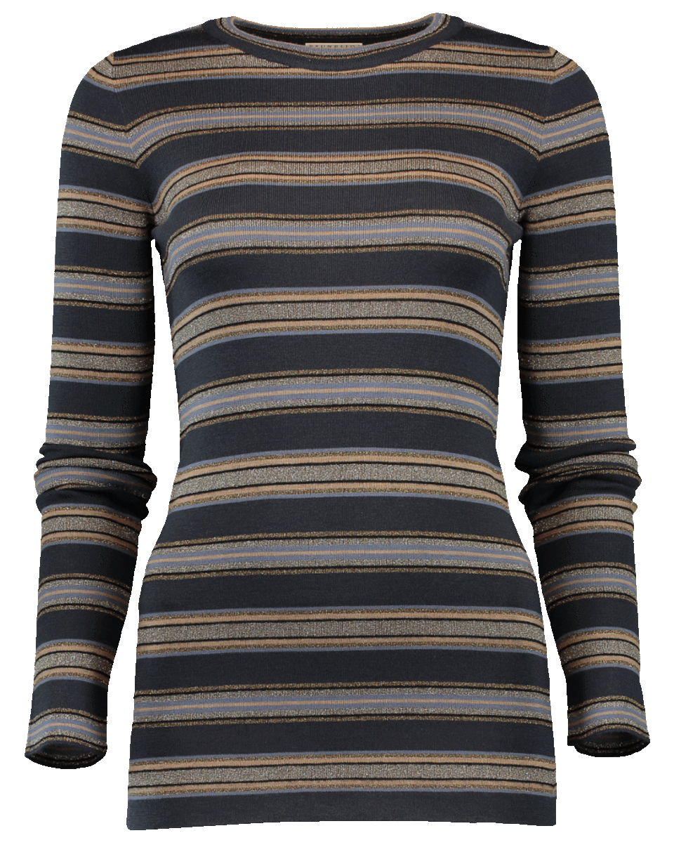 BRUNELLO CUCINELLI-Striped Sweater-