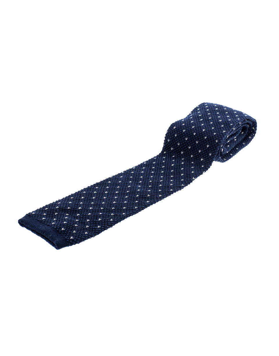 BRUNELLO CUCINELLI-Textured Tie-BLU/GRIG