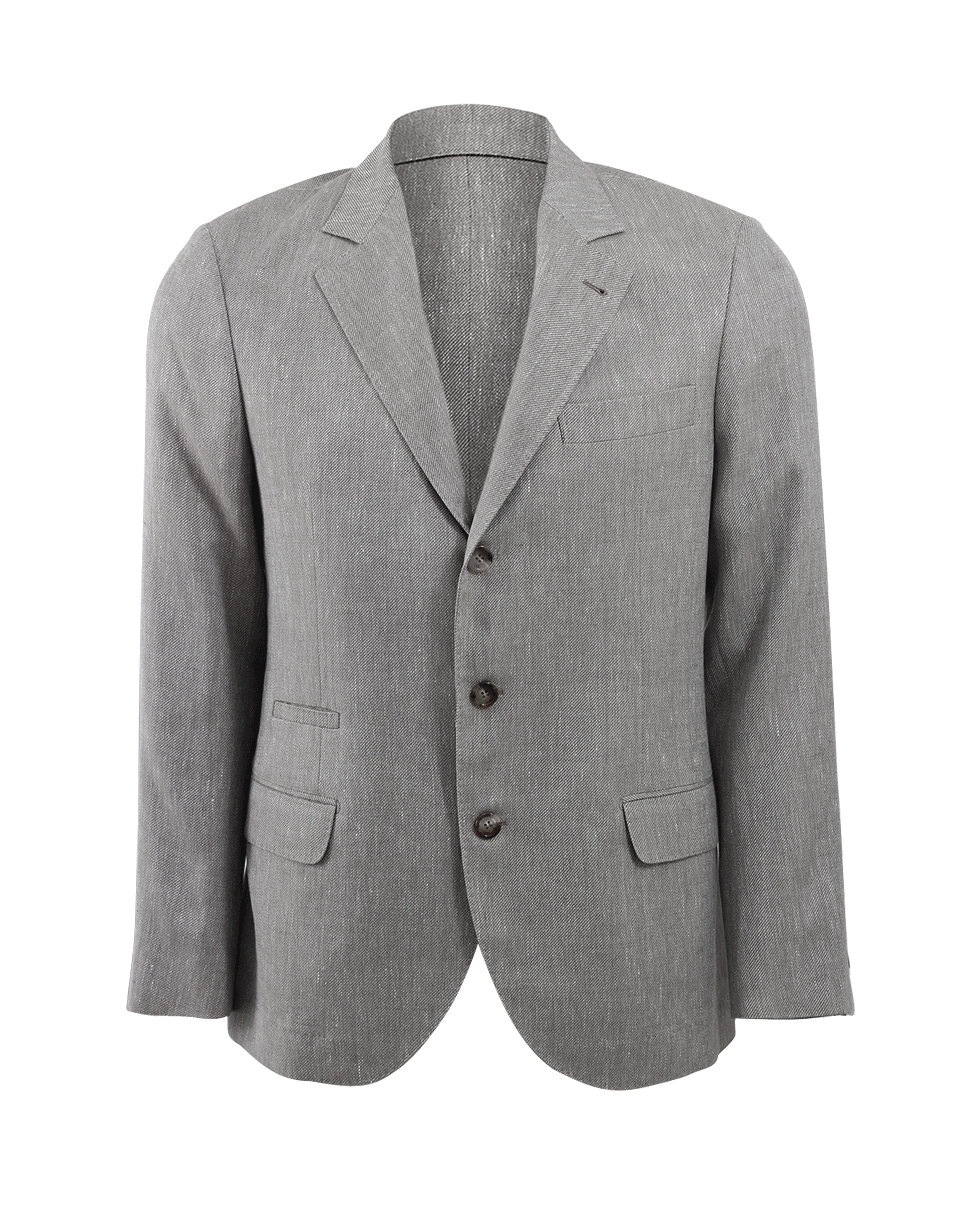 BRUNELLO CUCINELLI-Summer Linen Suit Jacket-