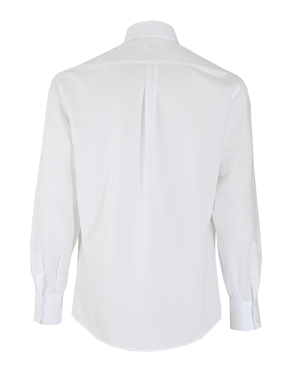 Spread Collar Linen Shirt MENSCLOTHINGSHIRT BRUNELLO CUCINELLI   