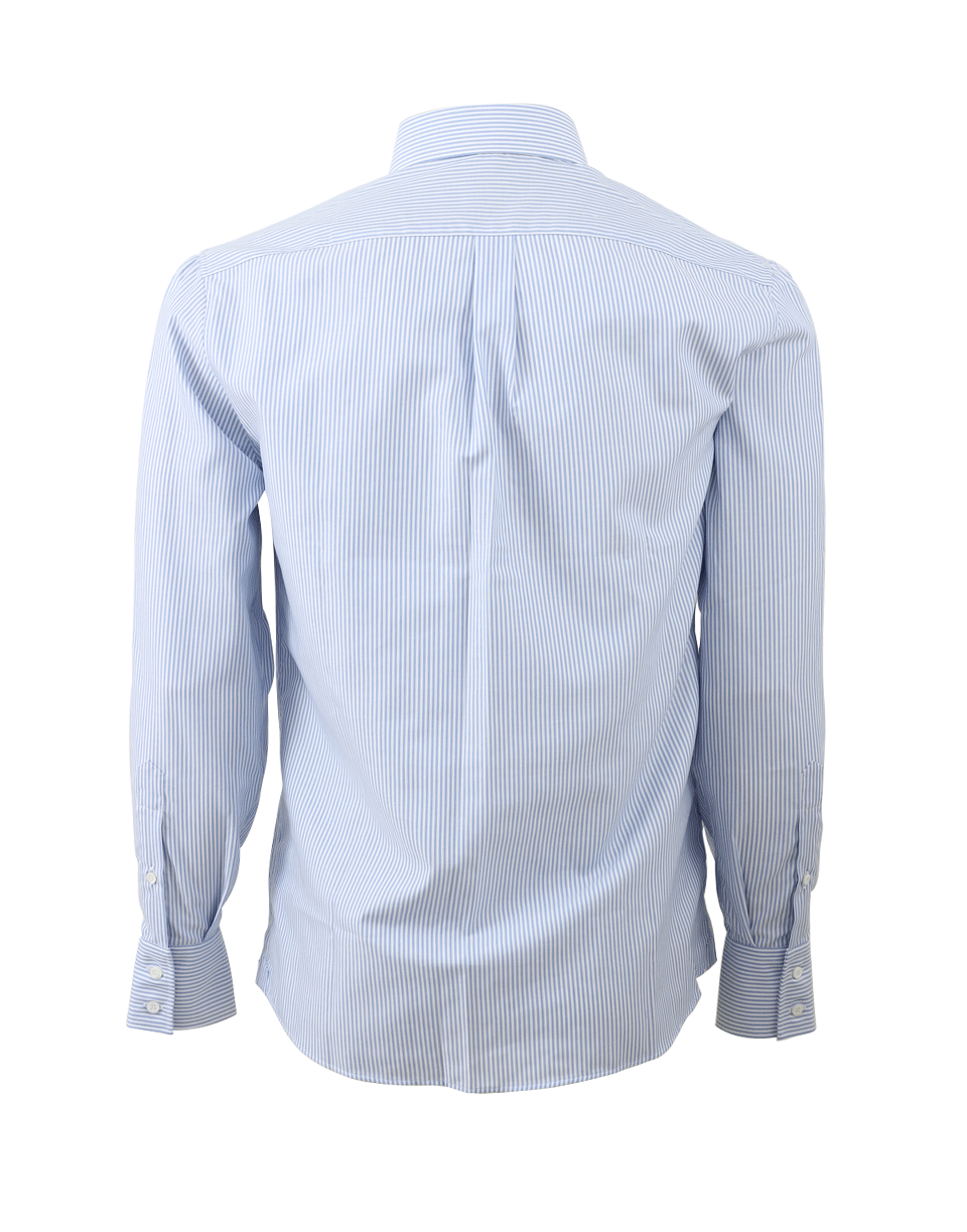 BRUNELLO CUCINELLI-Striped Button Down Shirt-