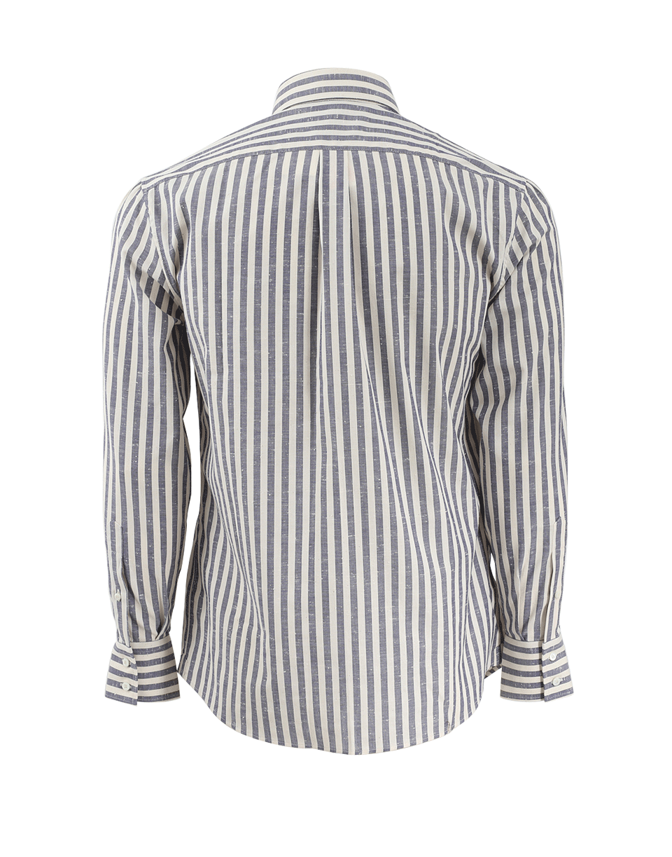 Striped Shirt MENSCLOTHINGSHIRT BRUNELLO CUCINELLI   