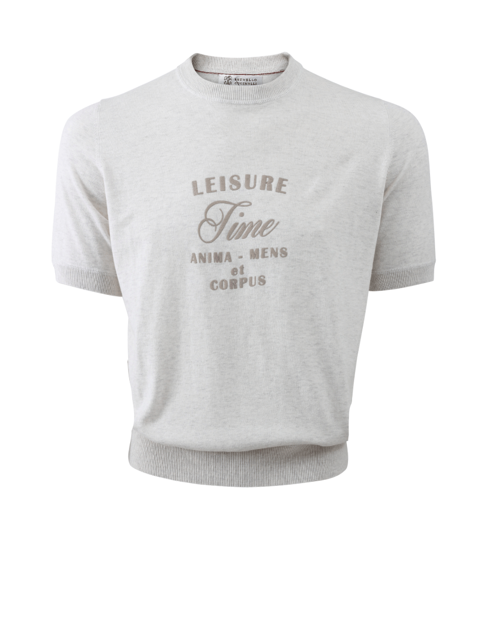 Leisure Time Pullover MENSCLOTHINGSWEATER BRUNELLO CUCINELLI   