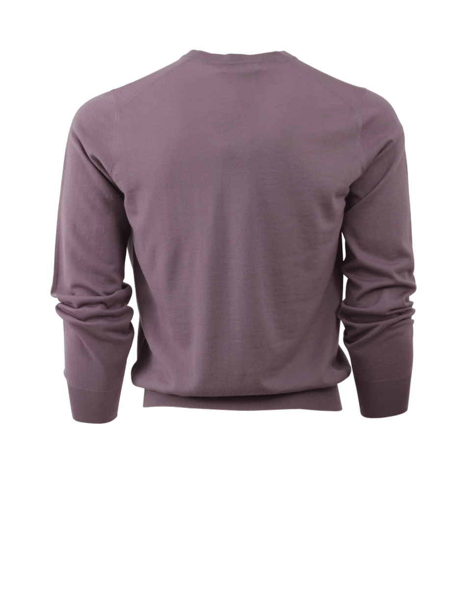 BRUNELLO CUCINELLI-V-Neck Fine Gauge Sweater-