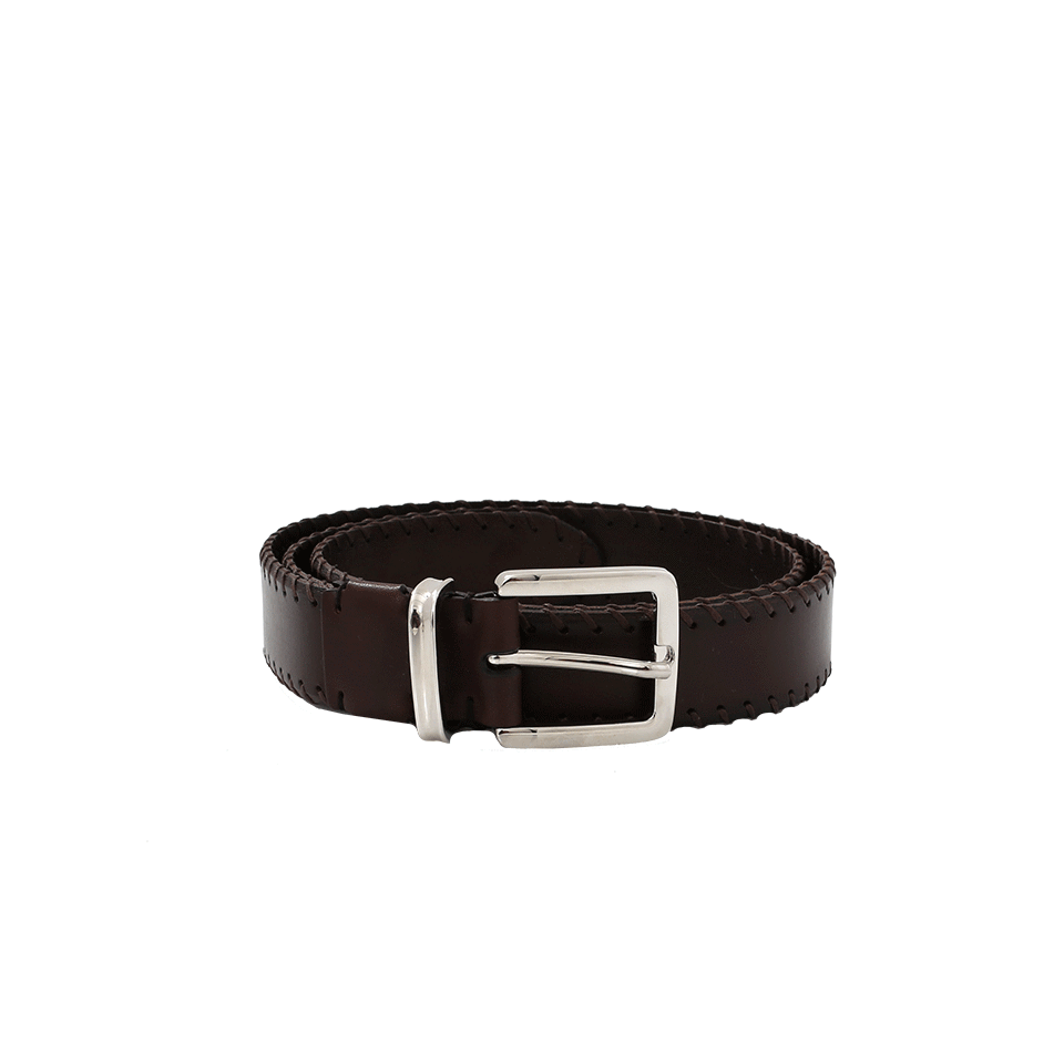 BRUNELLO CUCINELLI-Leather Belt-