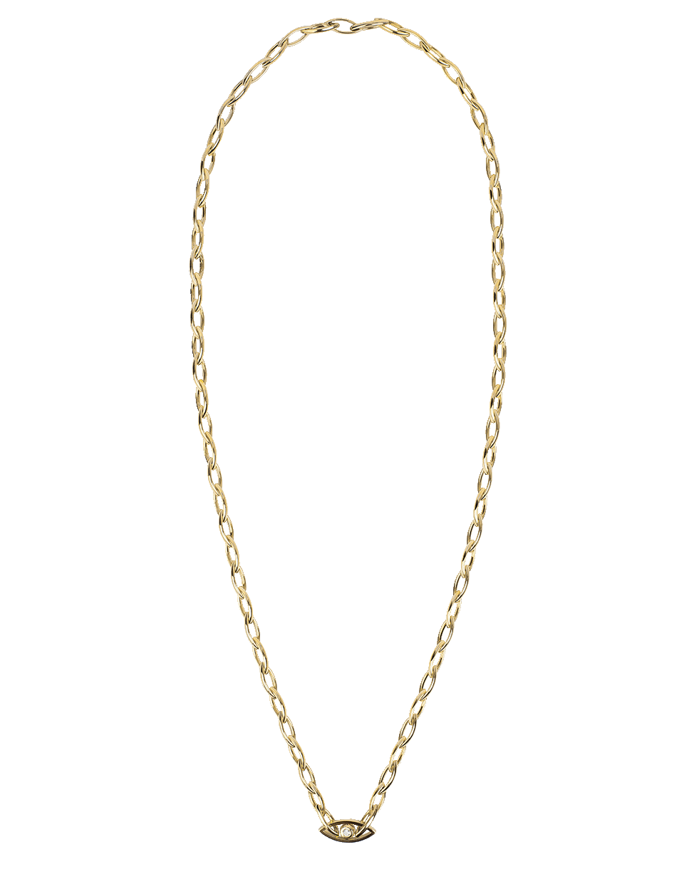 CADAR-Reflection Link Necklace-YELLOW GOLD