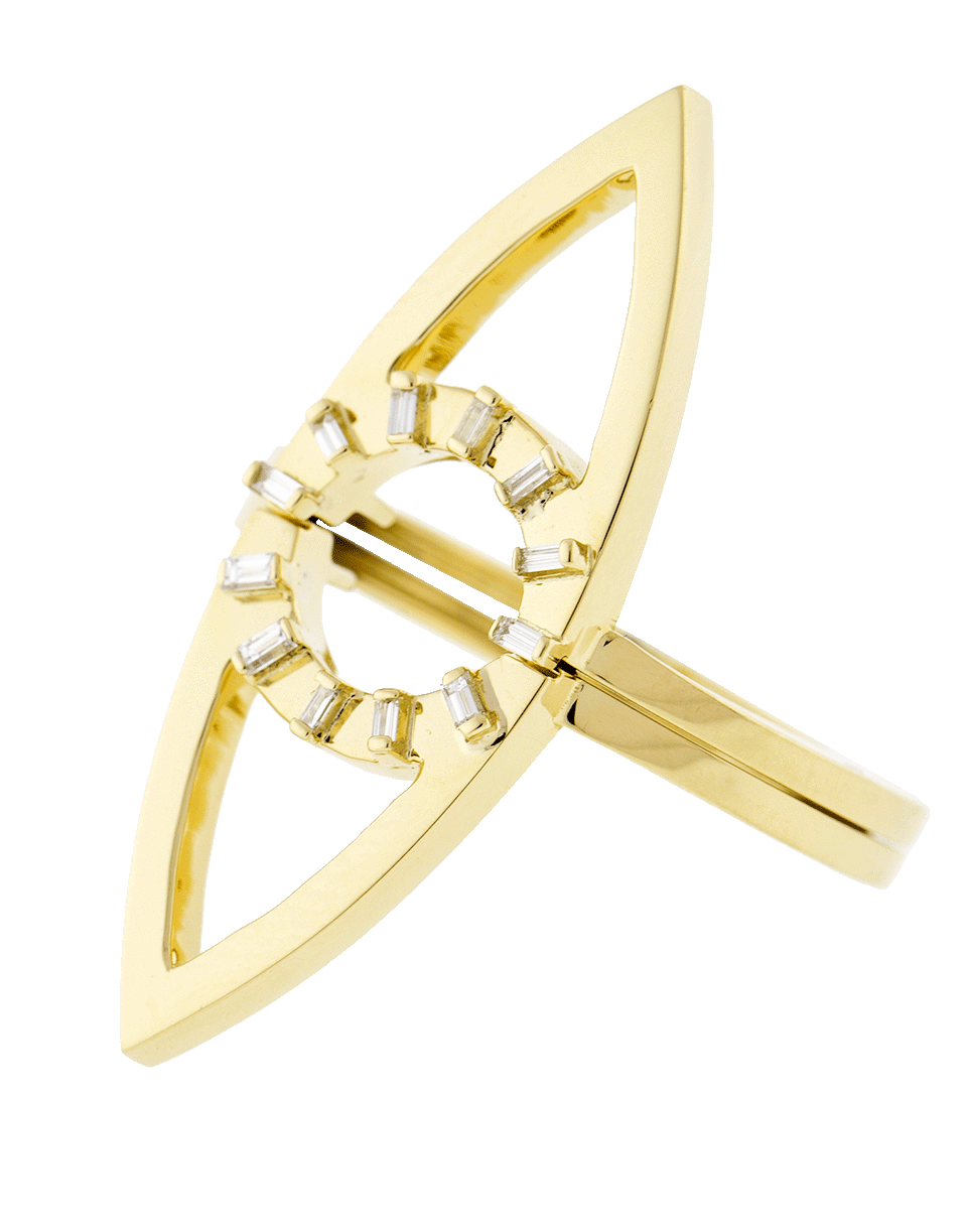 CADAR-Reflection Diamond Ring-YELLOW GOLD
