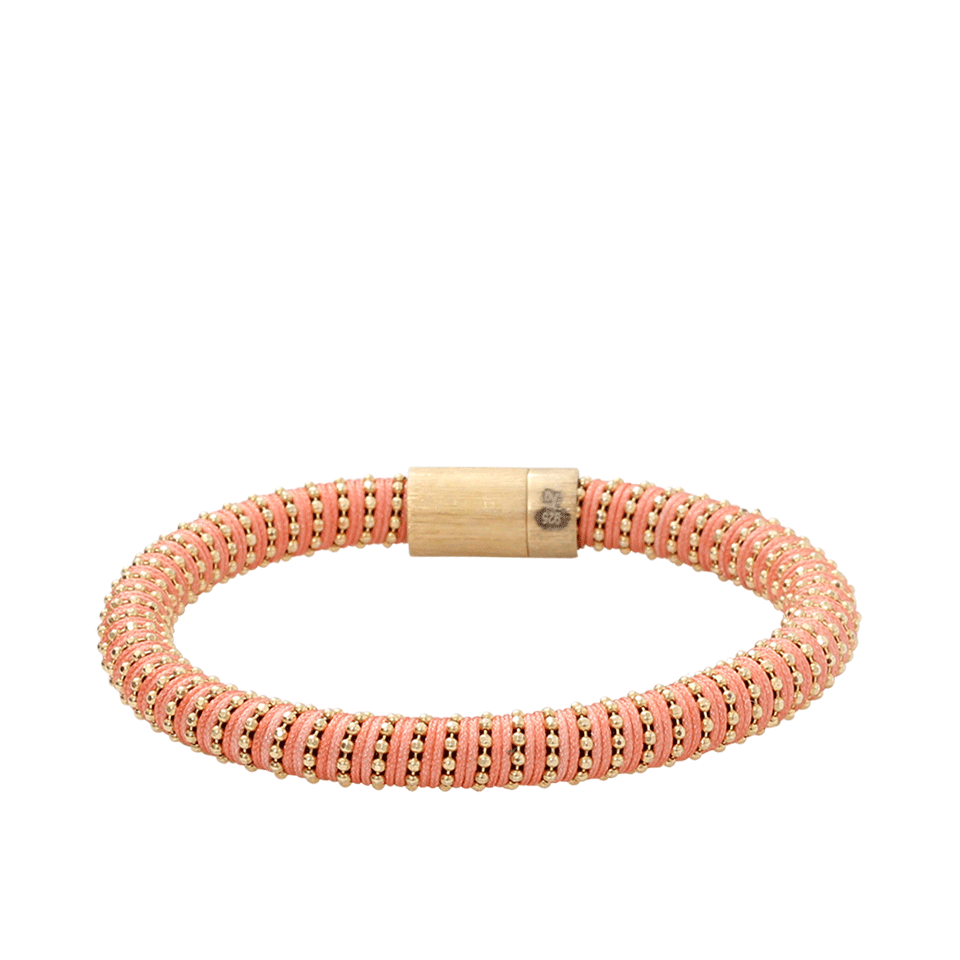 Coral Twister Band Bracelet JEWELRYFINE JEWELBRACELET O CAROLINA BUCCI   