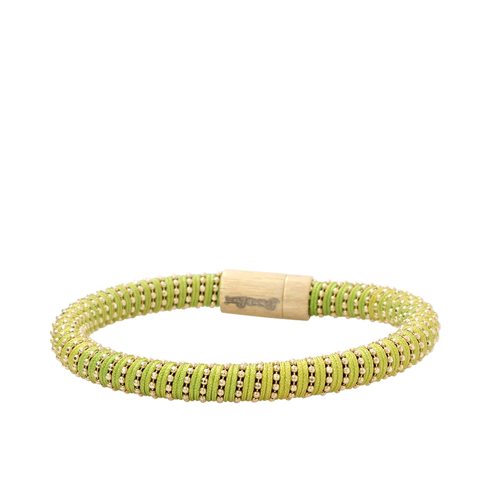 CAROLINA BUCCI-Light Green Twister Band Bracelet-LGHTGRN