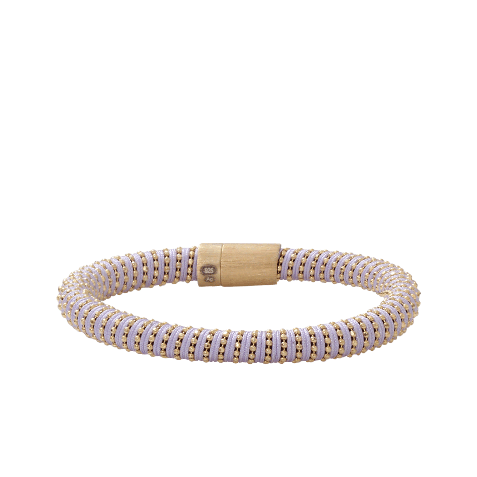Lilac Twister Band Bracelet JEWELRYFINE JEWELBRACELET O CAROLINA BUCCI   
