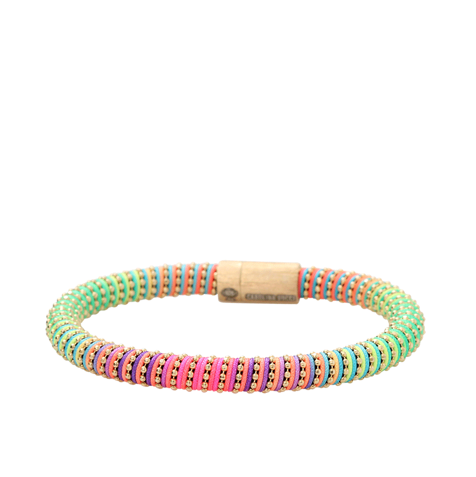 CAROLINA BUCCI-Neon Twister Band Bracelet-NEON