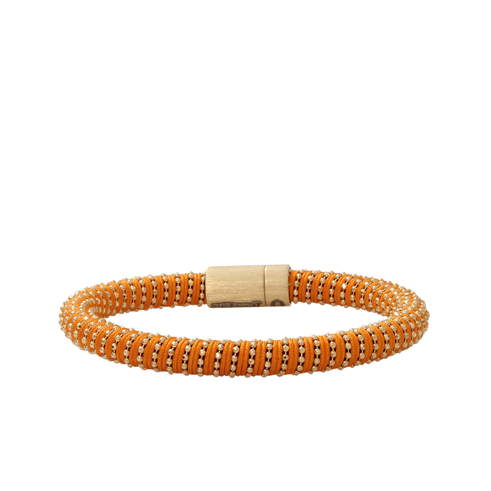 CAROLINA BUCCI-Orange Twister Band Bracelet-ORANGE