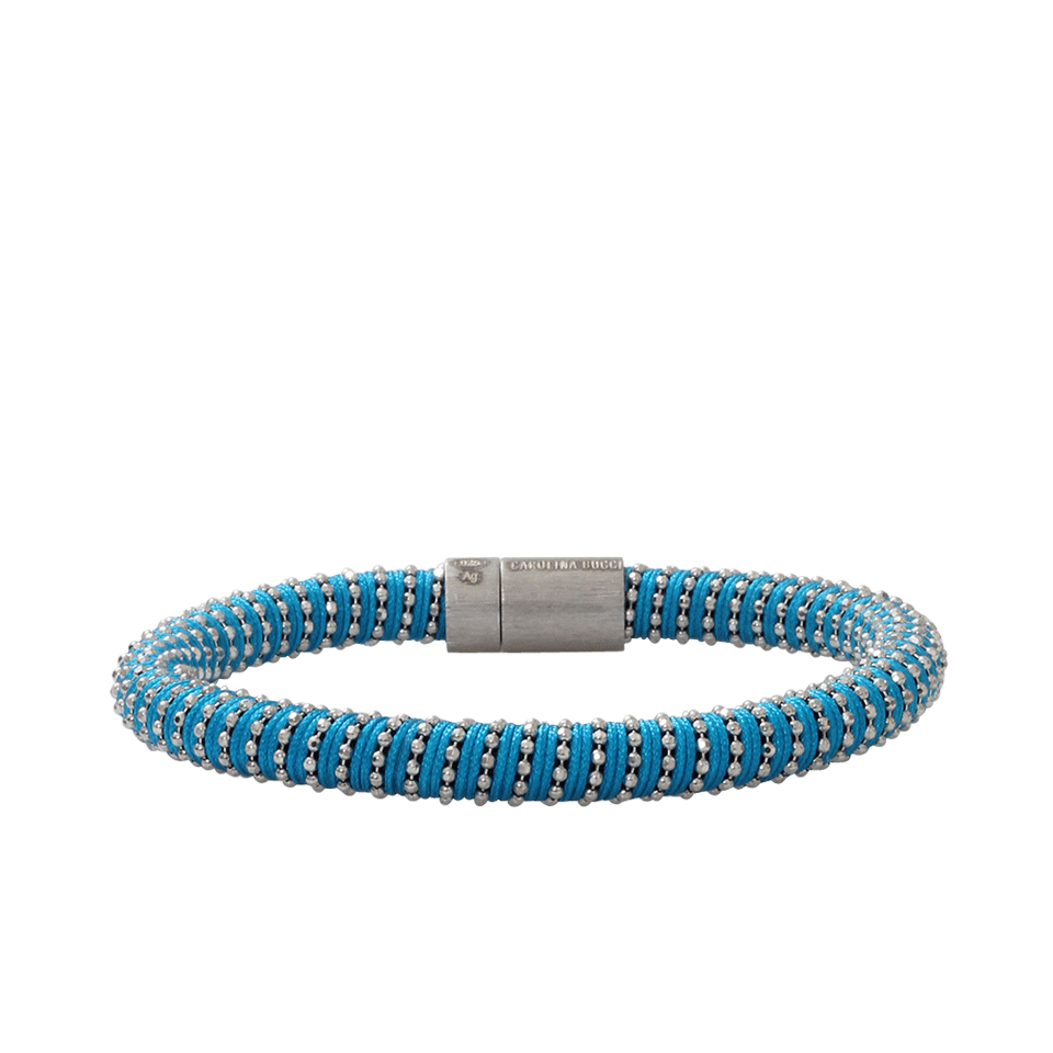Turquoise Twister Band Bracelet JEWELRYFINE JEWELBRACELET O CAROLINA BUCCI   
