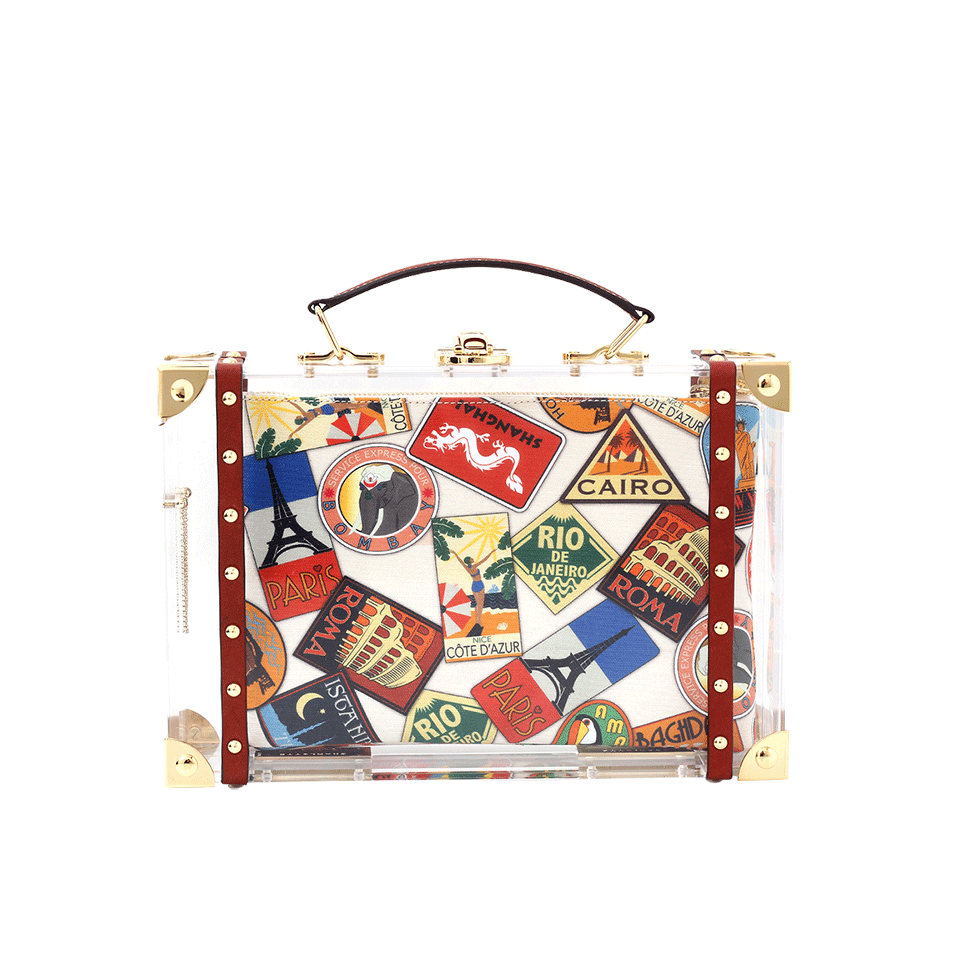 CHARLOTTE OLYMPIA-Around The World Clutch-TRANS