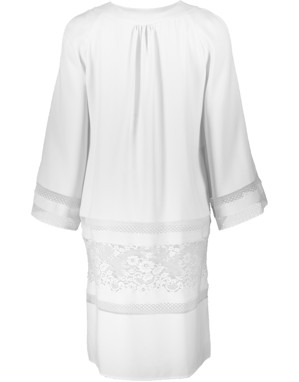 CHLOÉ-Shift Lace Dress-