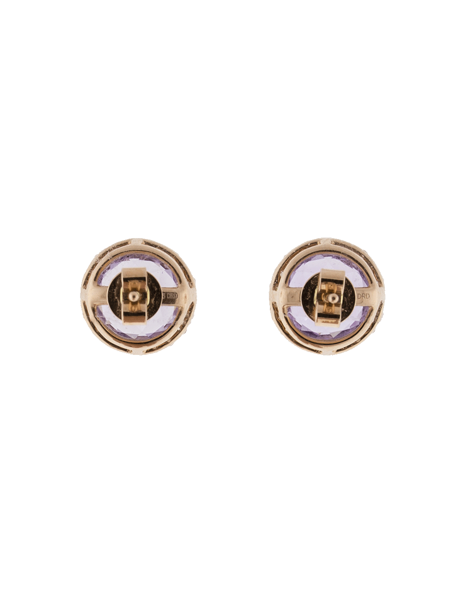 DANA REBECCA DESIGNS-Anna Beth Amethyst Earrings-ROSE GOLD