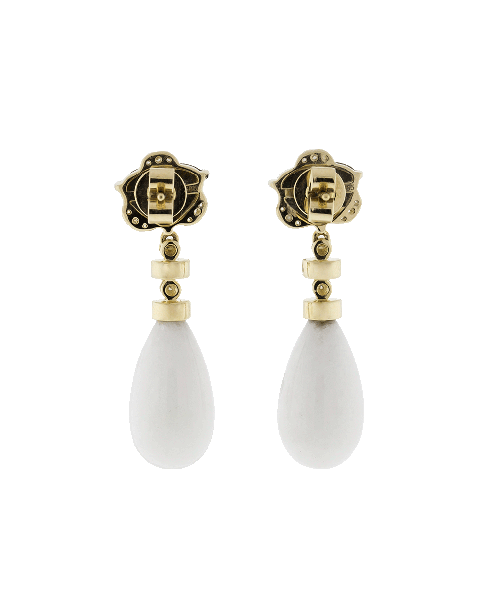 DANA REBECCA DESIGNS-Boulder Opal Earrings-YELLOW GOLD