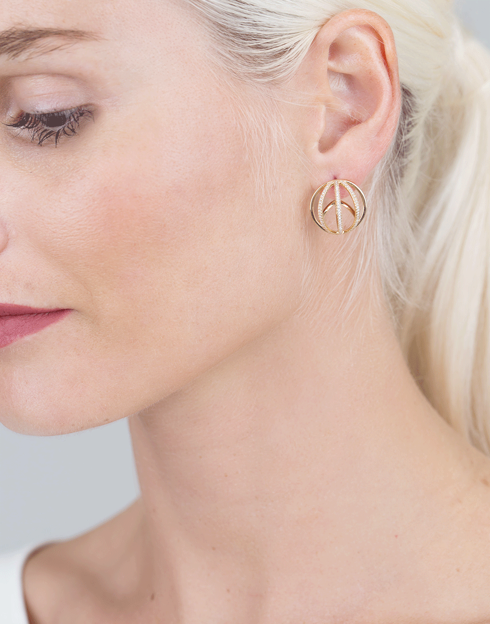 DANA REBECCA DESIGNS-Isla Rio Diamond Pave Earrings-YELLOW GOLD