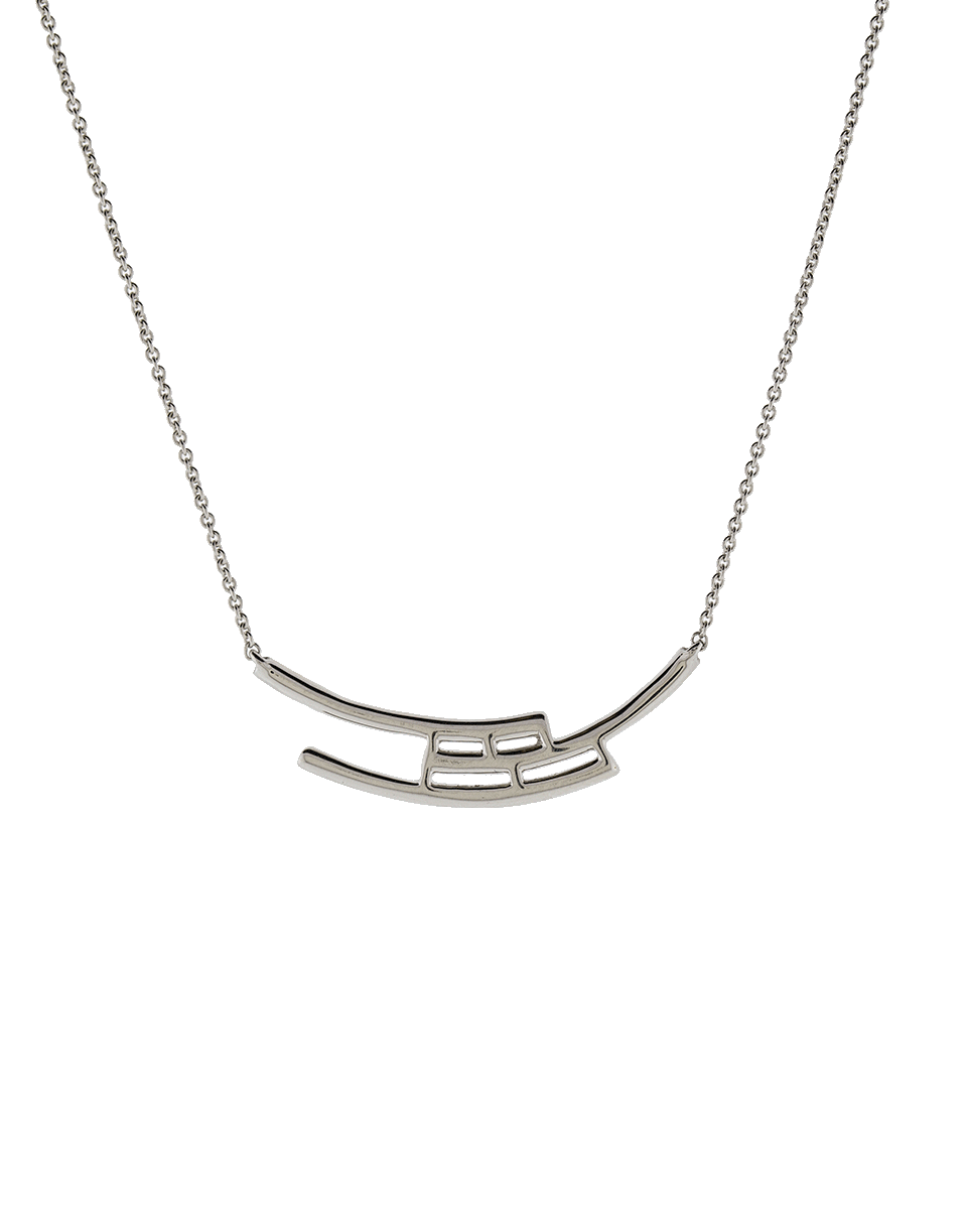 DANA REBECCA DESIGNS-Alexa Jordan Triple Bar Necklace-WHITE GOLD
