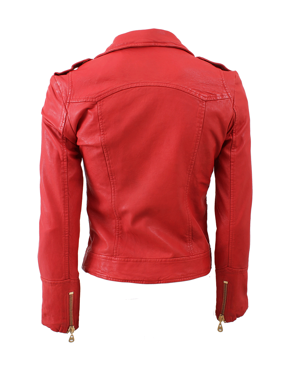 DOMA-Leather Moto Jacket-