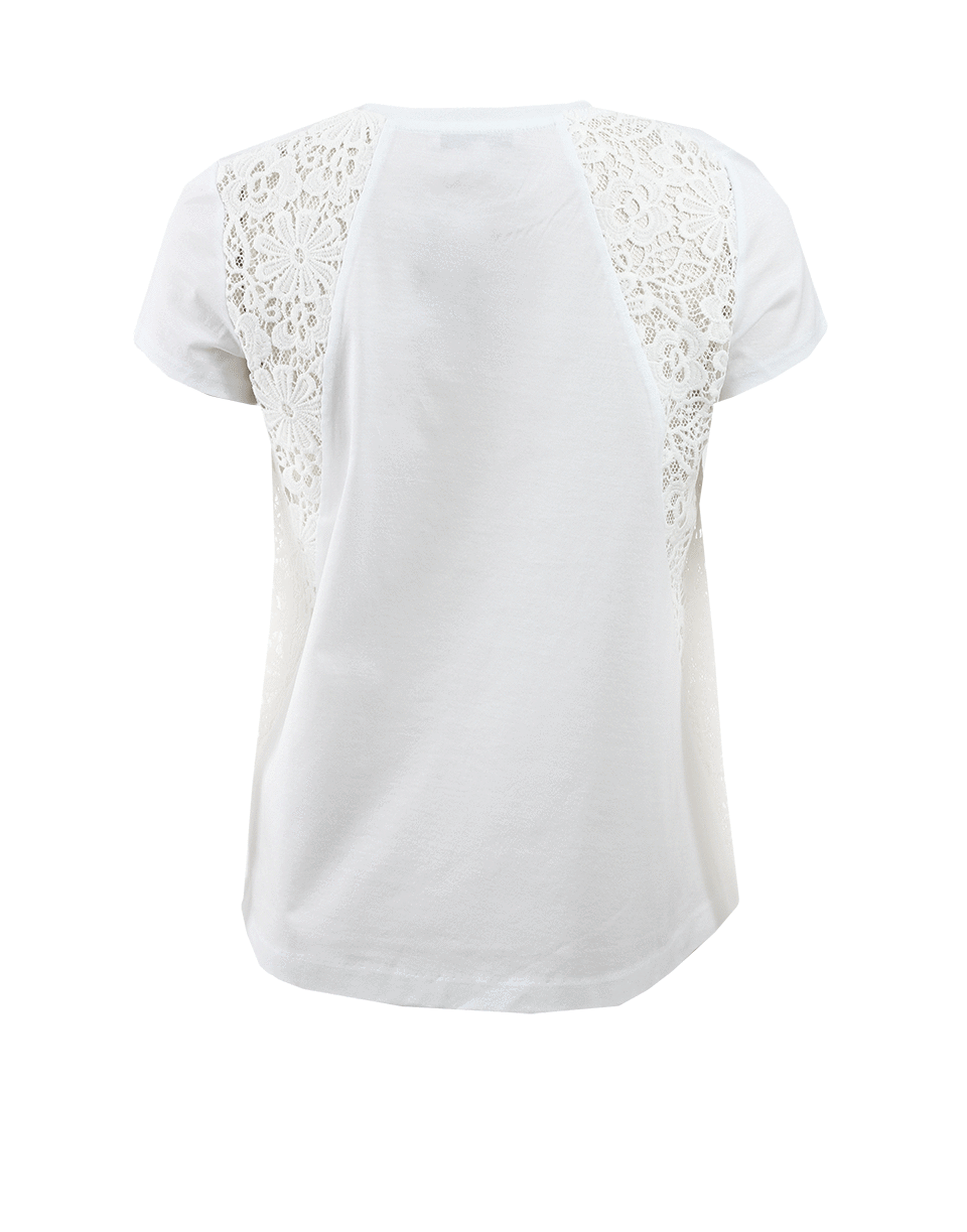 DOROTHEE SCHUMACHER-Playful Combo Lace T-Shirt-