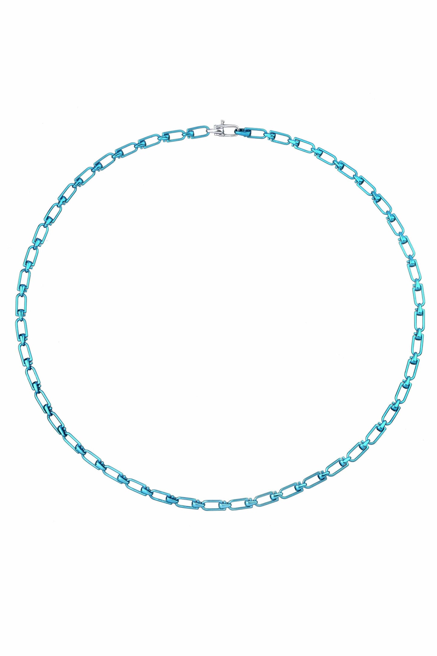 EÉRA-Reine Light Blue Necklace-SILVER