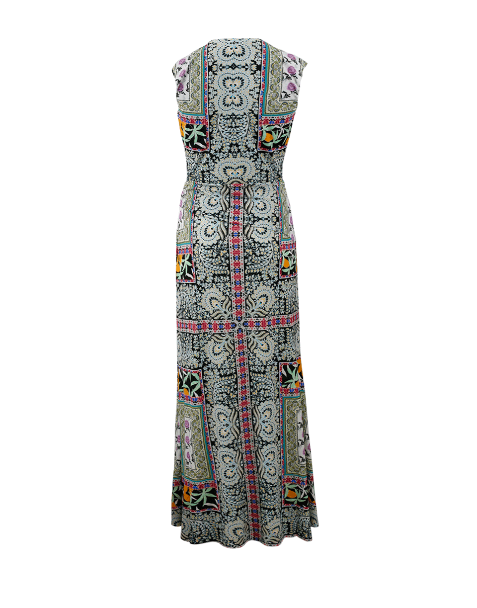 ETRO-Paisley Jersey Gown-
