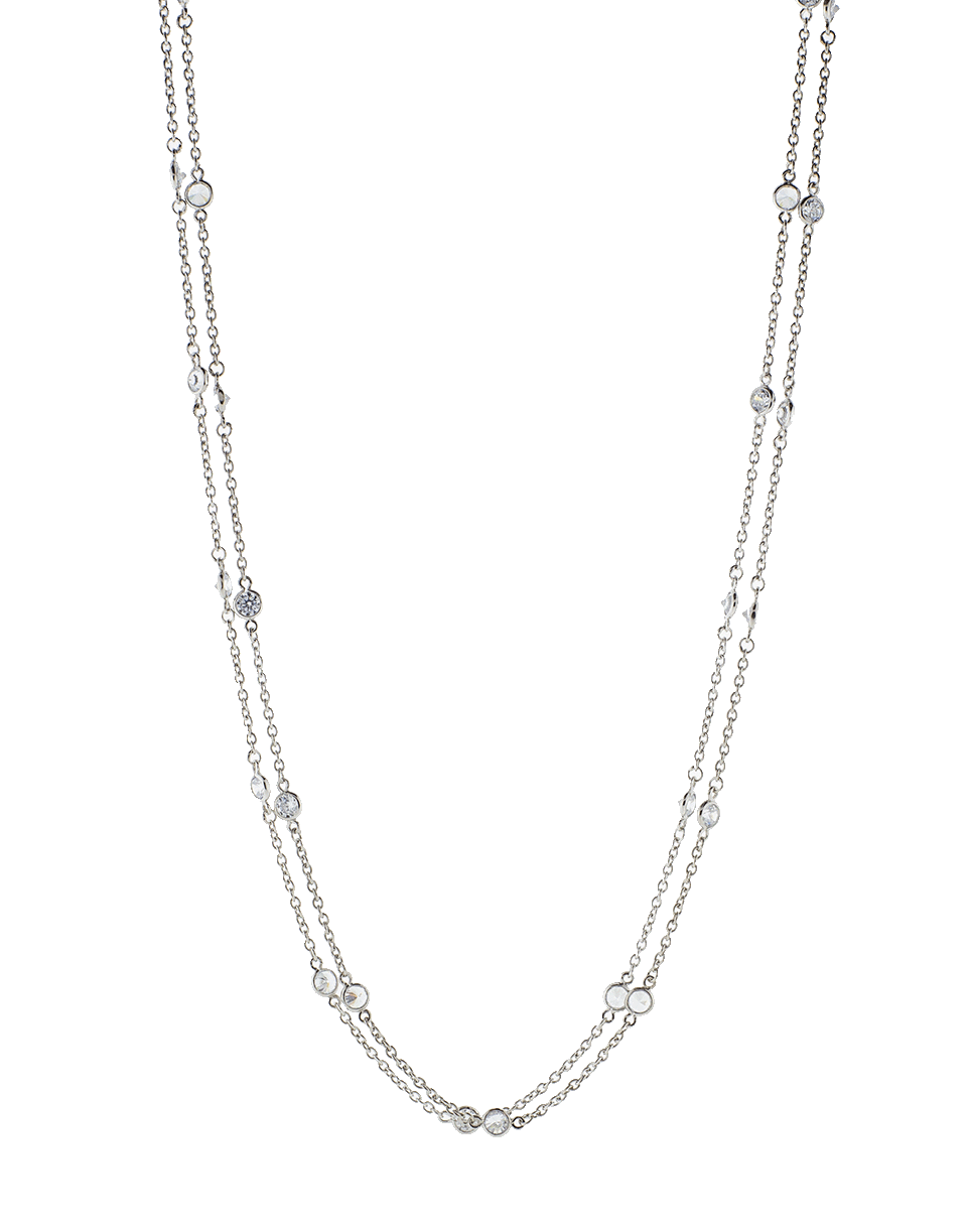 FANTASIA by DESERIO-Cubic Zirconia By The Yard Necklace-WV
