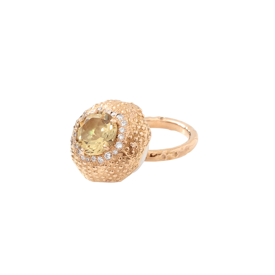 FEDERICA RETTORE-Campanellino Ring With Mabe Pearl-ROSE GOLD