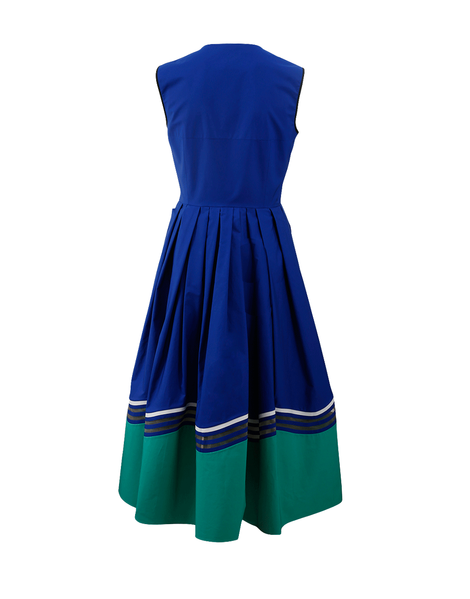 FENDI-Midi Cotton Dress-
