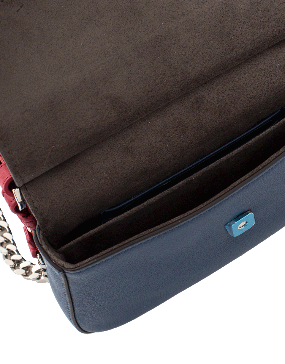 FENDI-Sfilata Double Baguette Handbag-RED/BLU