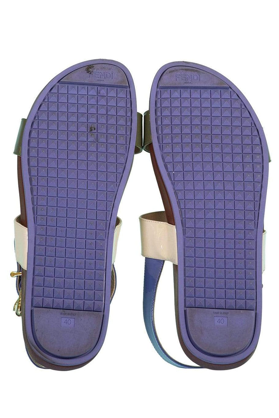 FENDI-Multi-Color Strap Sandal-MULTI