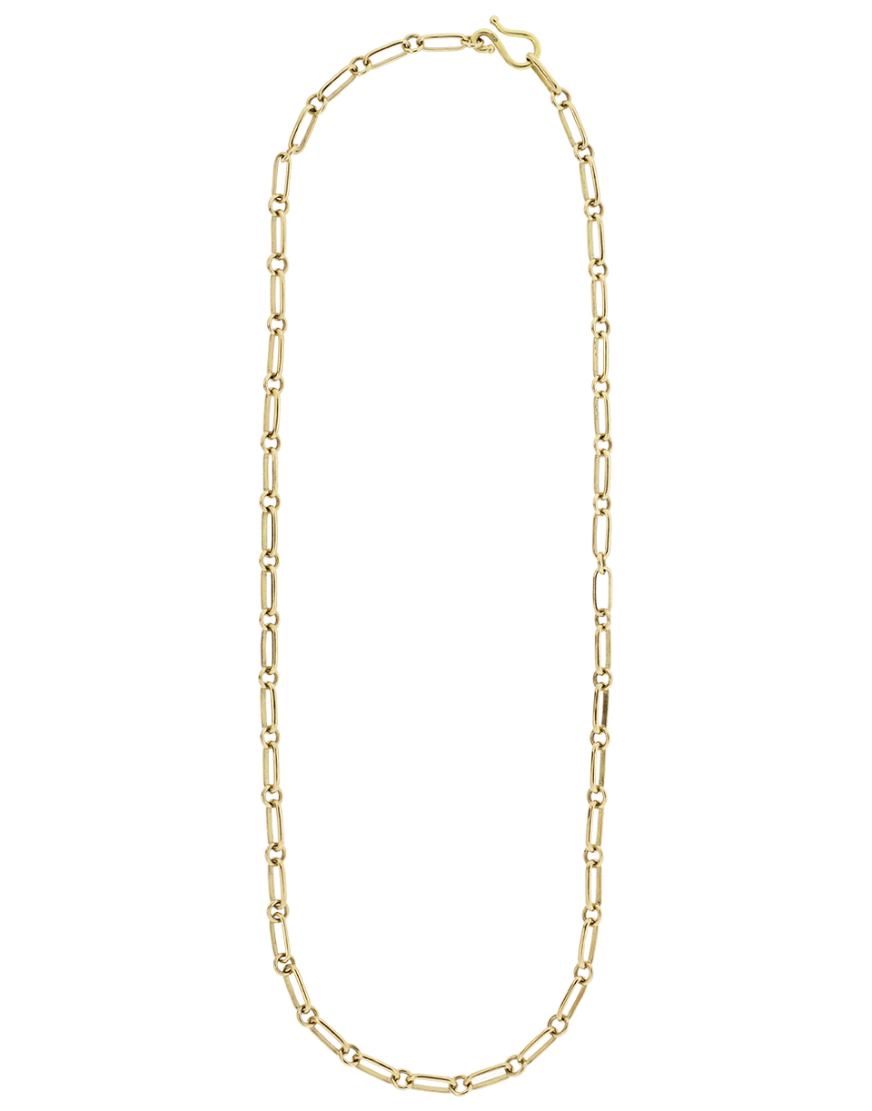 GEMFIELDS X MUSE-Elena Votsi Chain Necklace-YELLOW GOLD