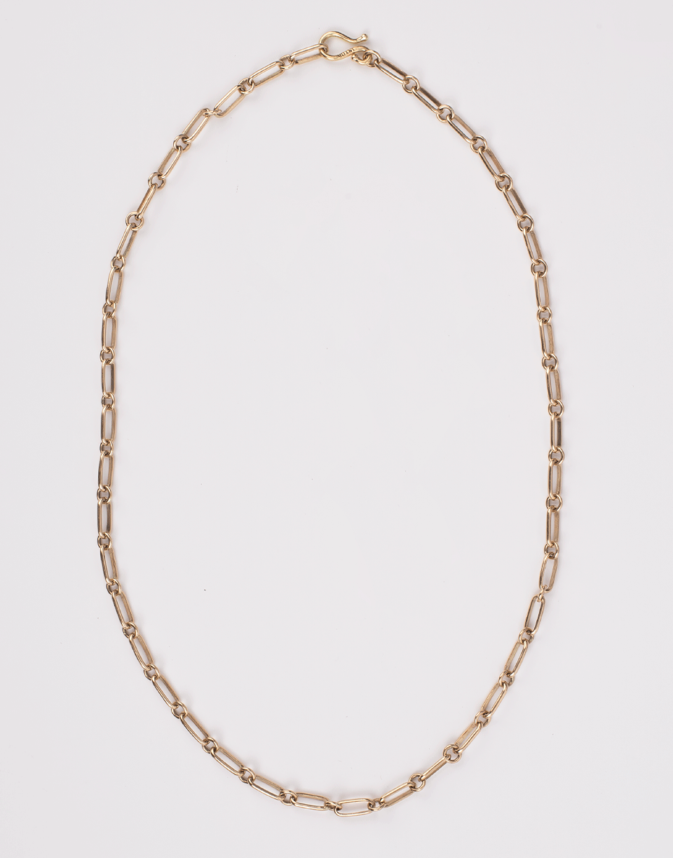 GEMFIELDS X MUSE-Short Thick Link Chain-YELLOW GOLD