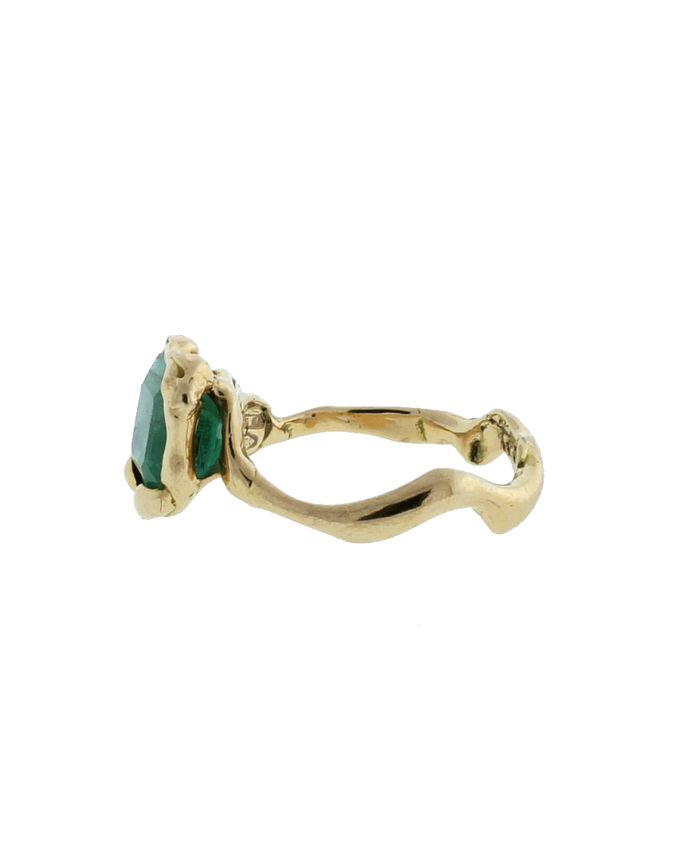 Castone Ring With Emerald JEWELRYFINE JEWELRING GEMFIELDS X MUSE   