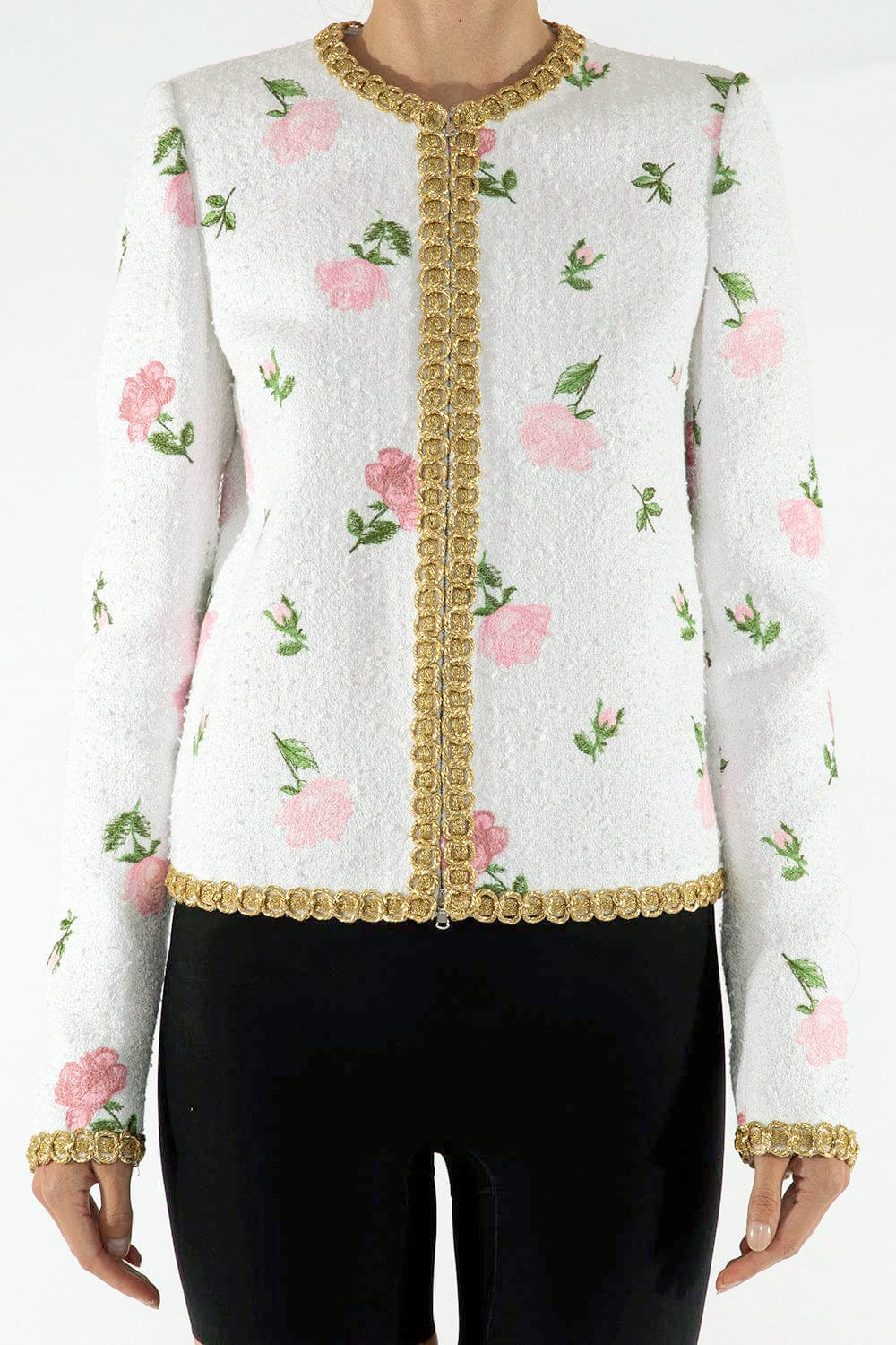 Jacket With Roses CLOTHINGJACKETCASUAL GIAMBATTISTA VALLI   