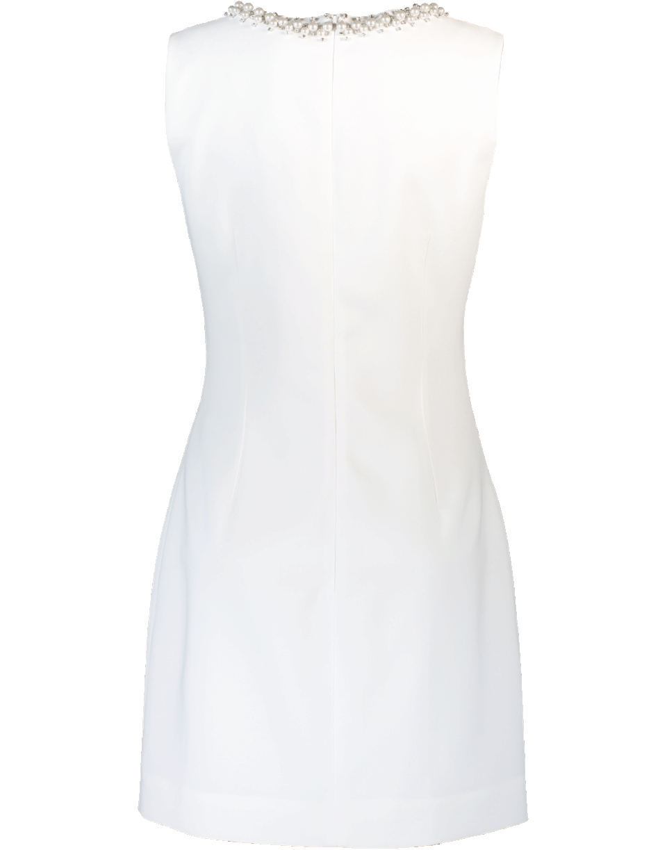 GIVENCHY-Pearl Trim Dress-