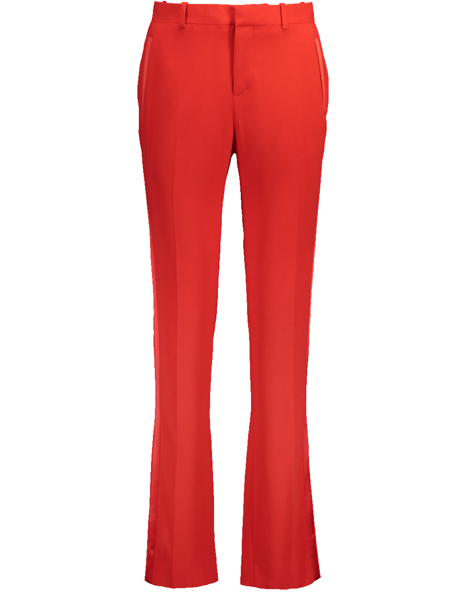 GIVENCHY-Cady Stretch Tux Pant-RED