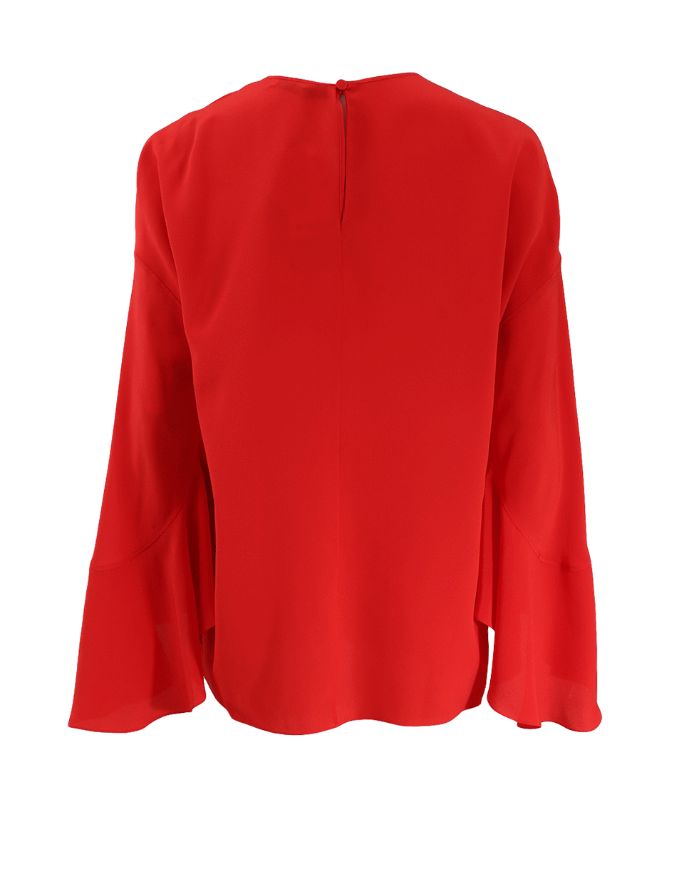GIVENCHY-Bell Sleeve Blouse-