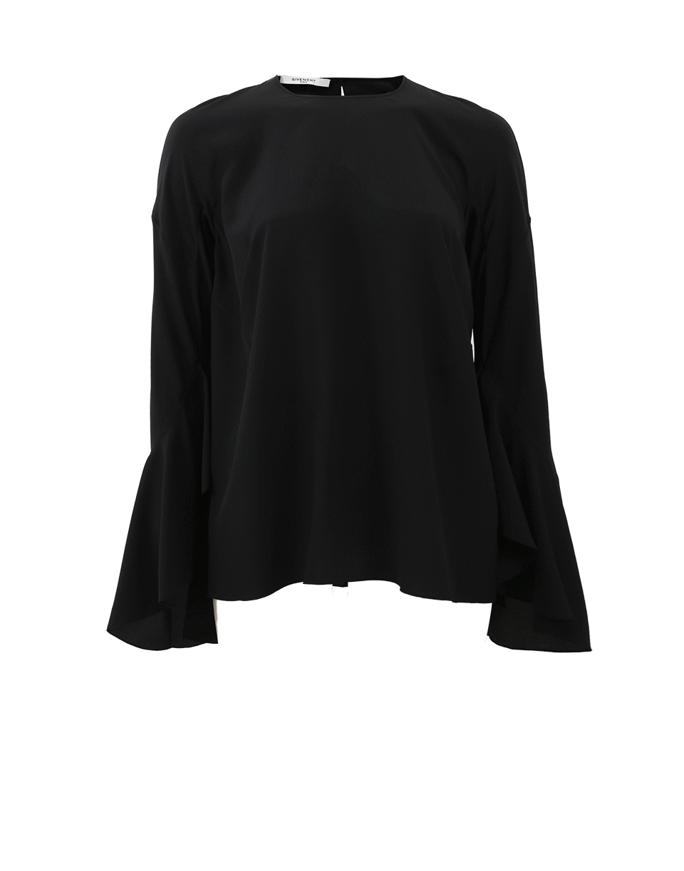 GIVENCHY-Bell Sleeve Blouse-