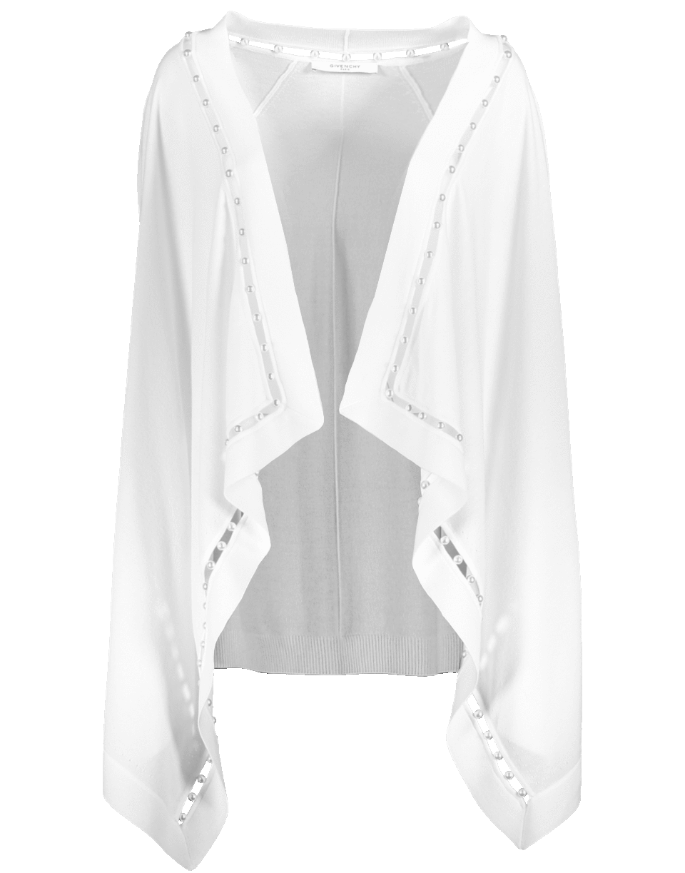 GIVENCHY-Cardigan With Pearl Trim-