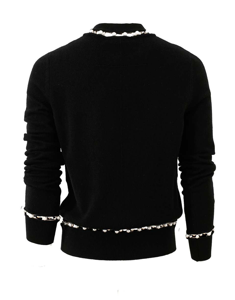 Pearl Trim Sweater CLOTHINGTOPSWEATER GIVENCHY   