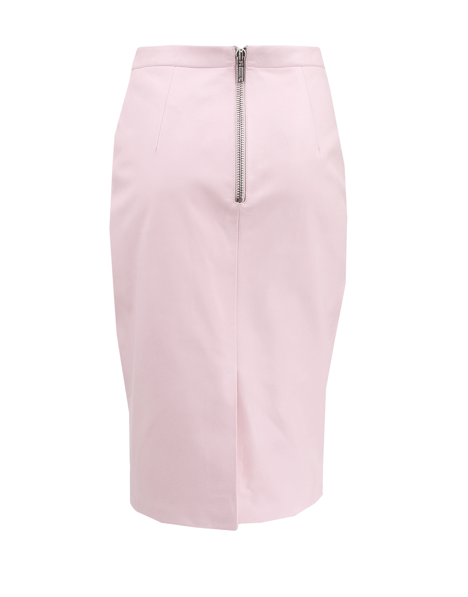 Pink Leather Pencil Skirt CLOTHINGTOPT-SHIRT GIVENCHY   