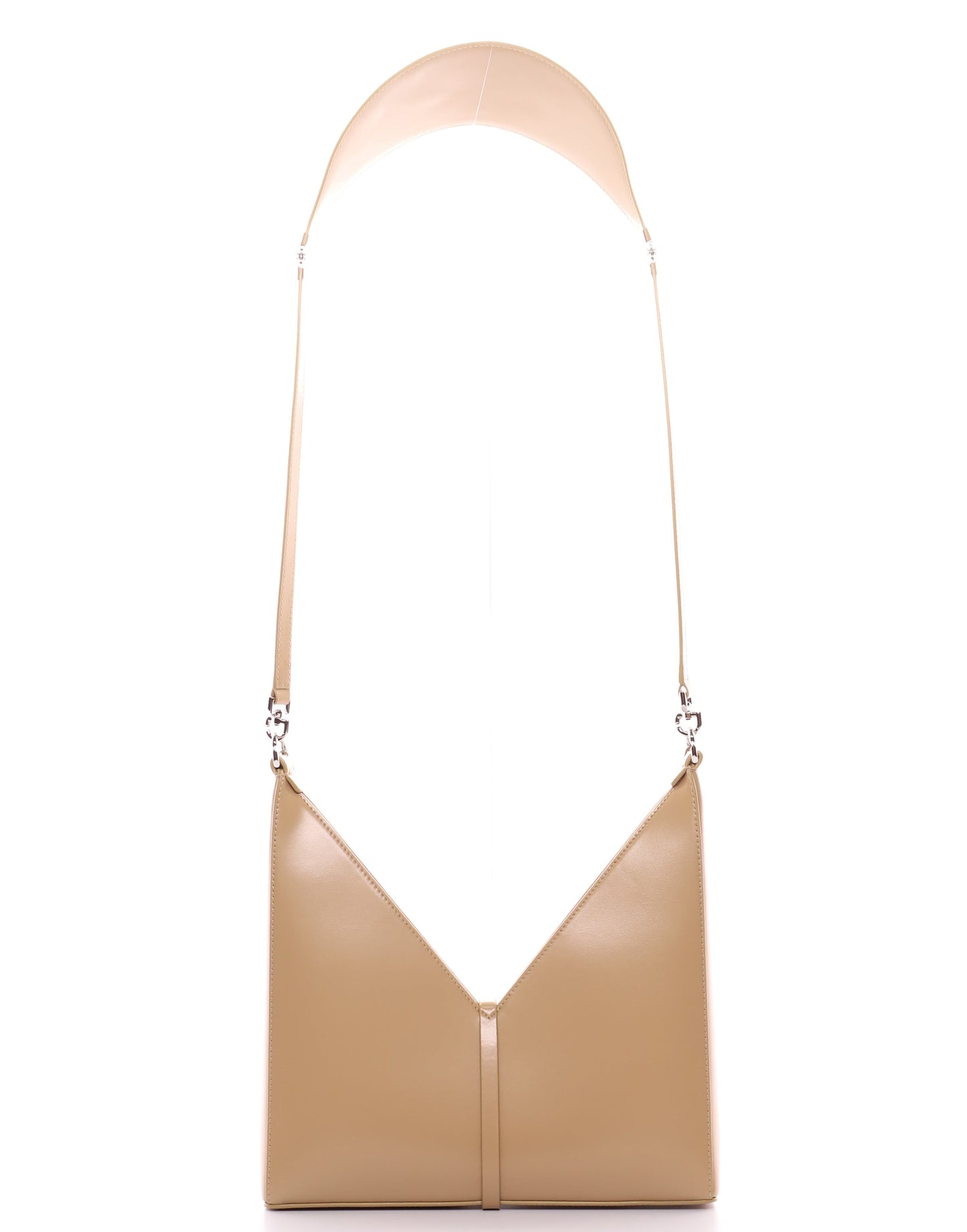 GIVENCHY-Beige Cappuccino Cut Out Small Bag-BEIGE