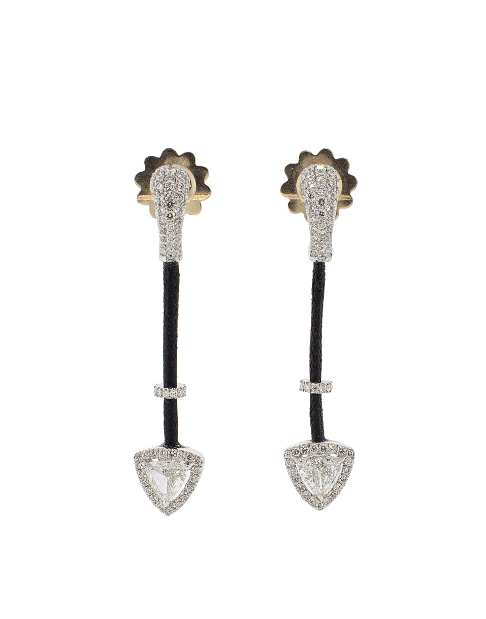 INBAR-Diamond Earrings-WHITE GOLD