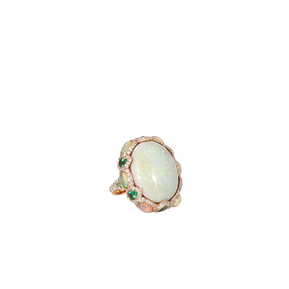 INBAR-Opal Ring-ROSE GOLD