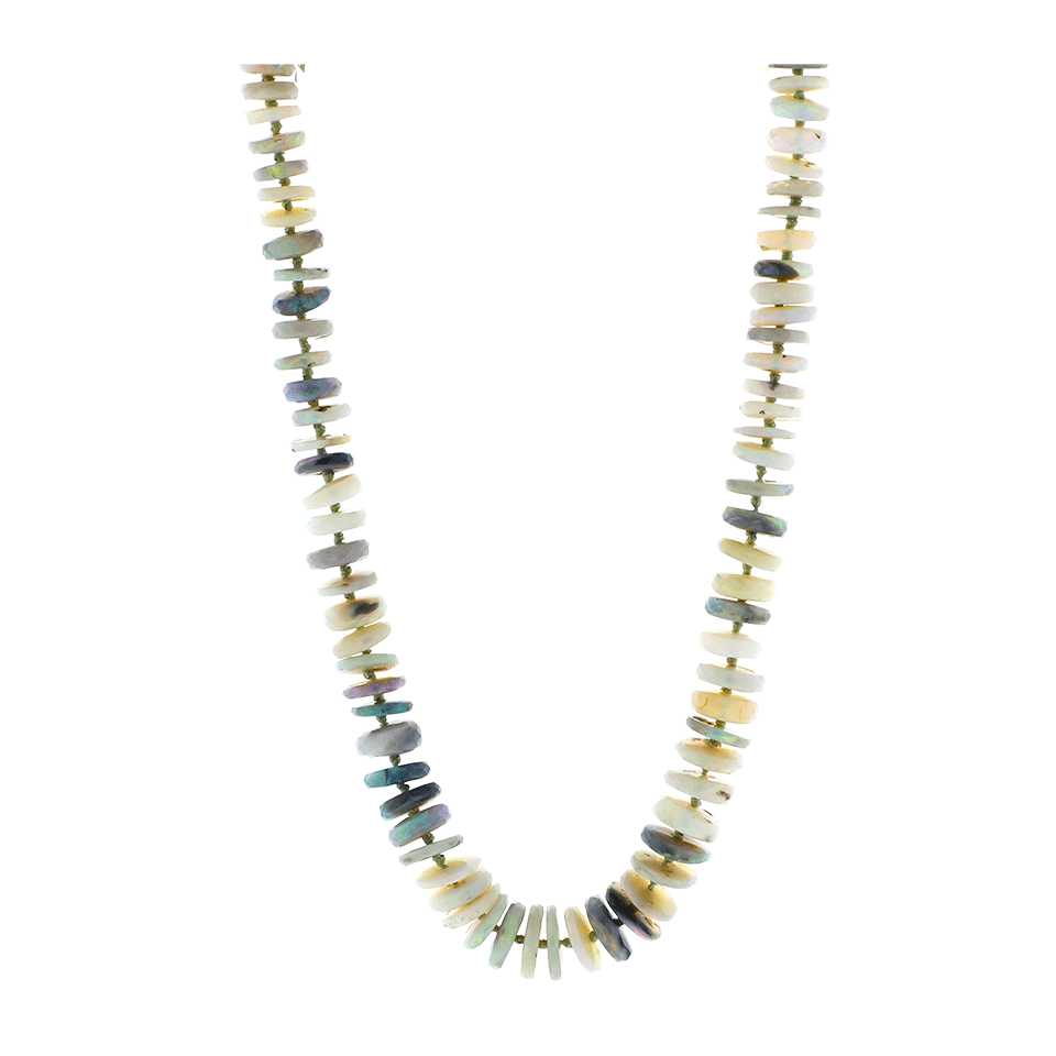 IRENE NEUWIRTH JEWELRY-Opal Bead Necklace-YELLOW GOLD