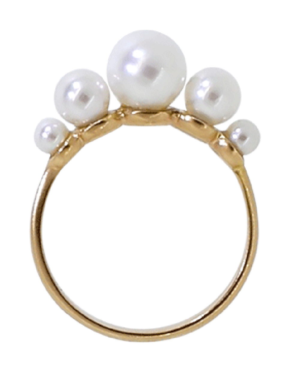 IRENE NEUWIRTH JEWELRY-Pearl Ring-ROSE GOLD